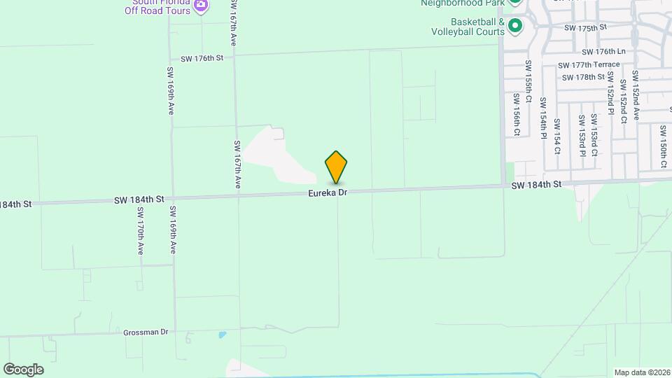 16301 SW 184th St Map and Location Details