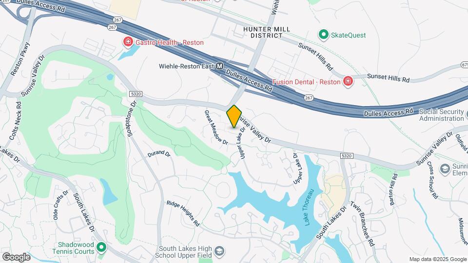 11302 Gatesborough Ln Map and Location Details