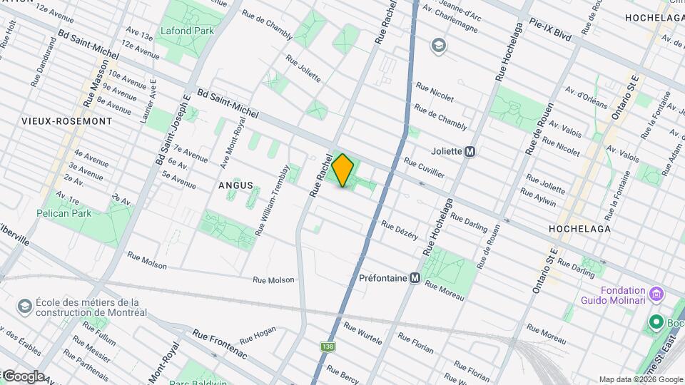 3552 Saint-Germain Rue Map and Location Details