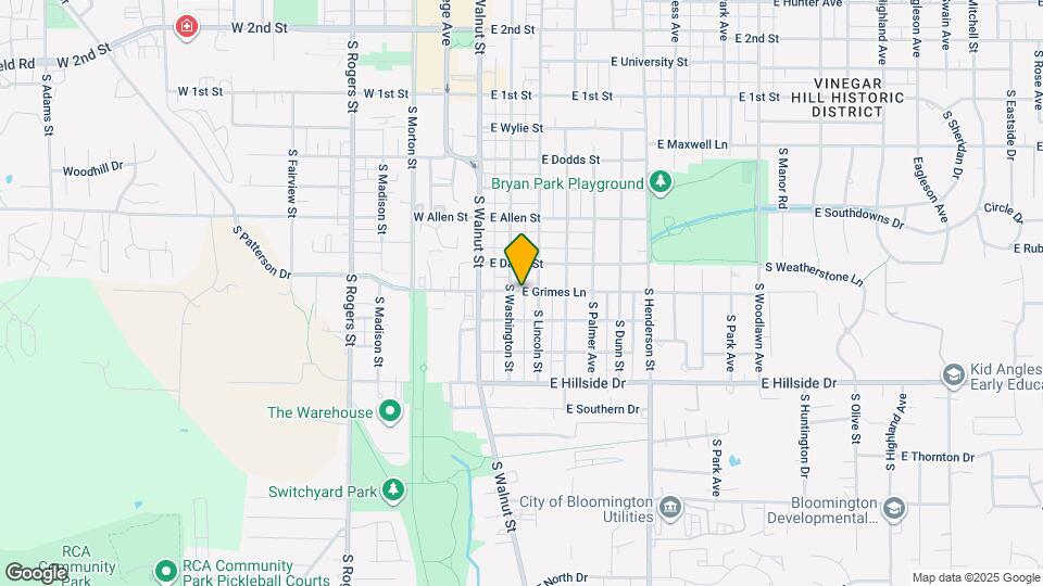 208 E Grimes Ln Mapa y Detalles de la Ubicación