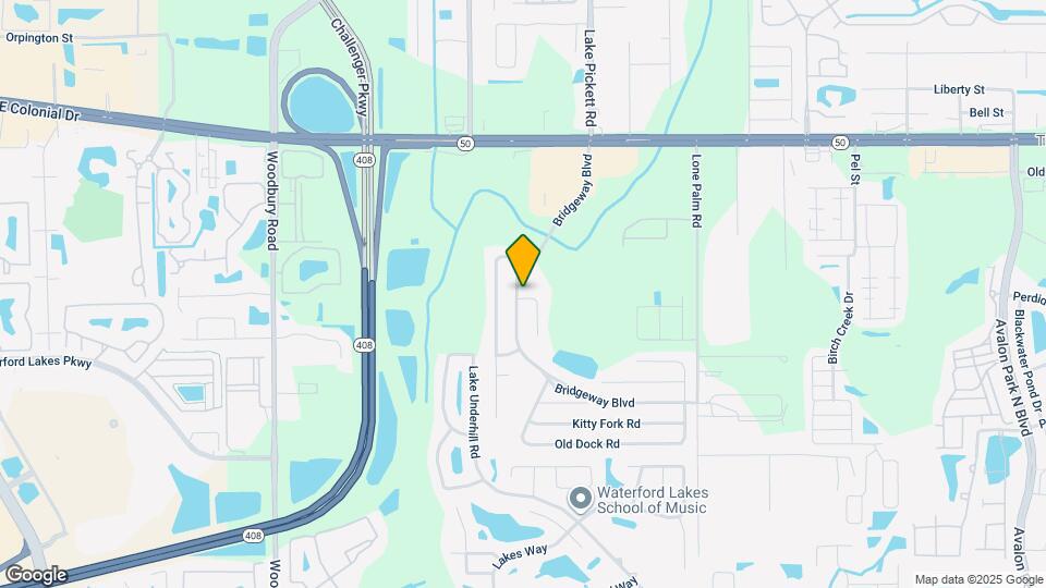 1037 Bridgeway Blvd Map and Location Details