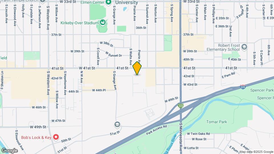 1050 W Venture Pl Map and Location Details