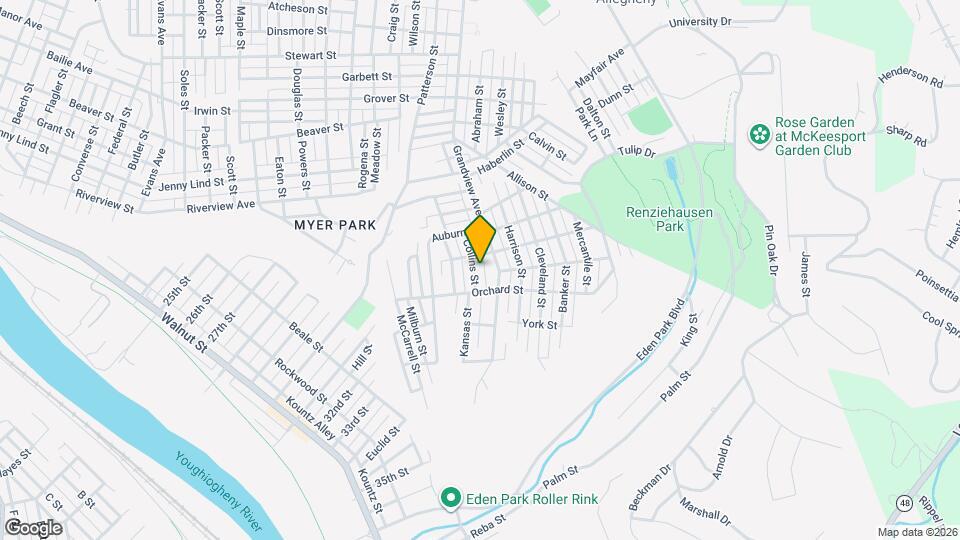 2413 Collins St Map and Location Details