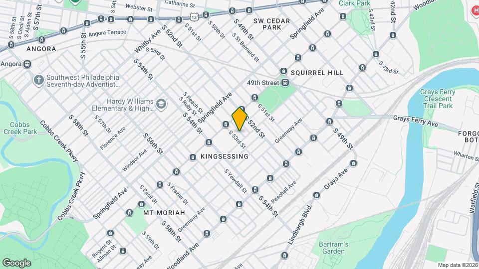 1338 S Lindenwood St Mapa y Detalles de la Ubicación