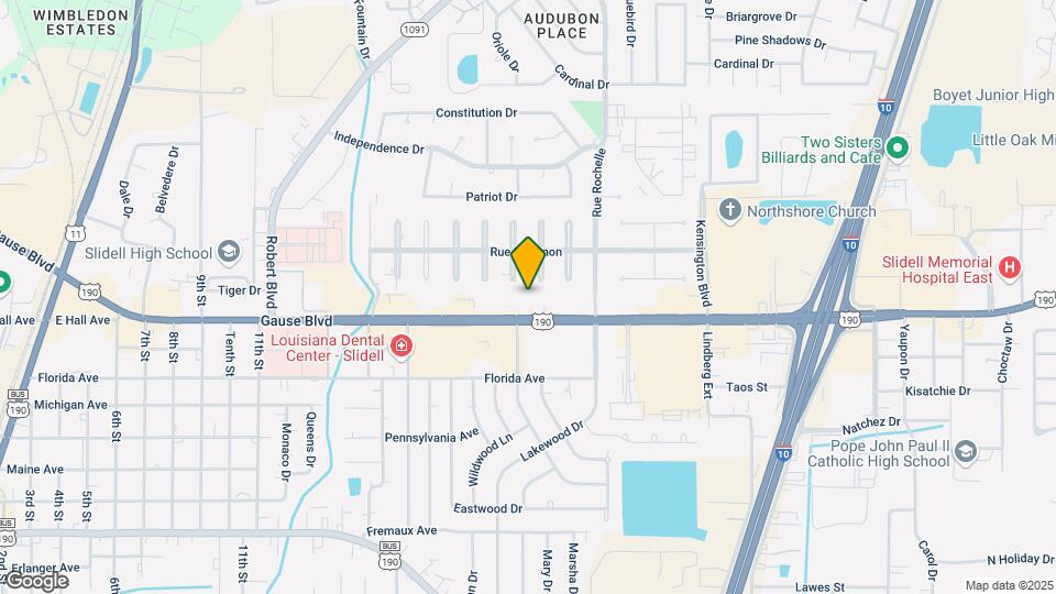 1404 Gause Blvd Map and Location Details