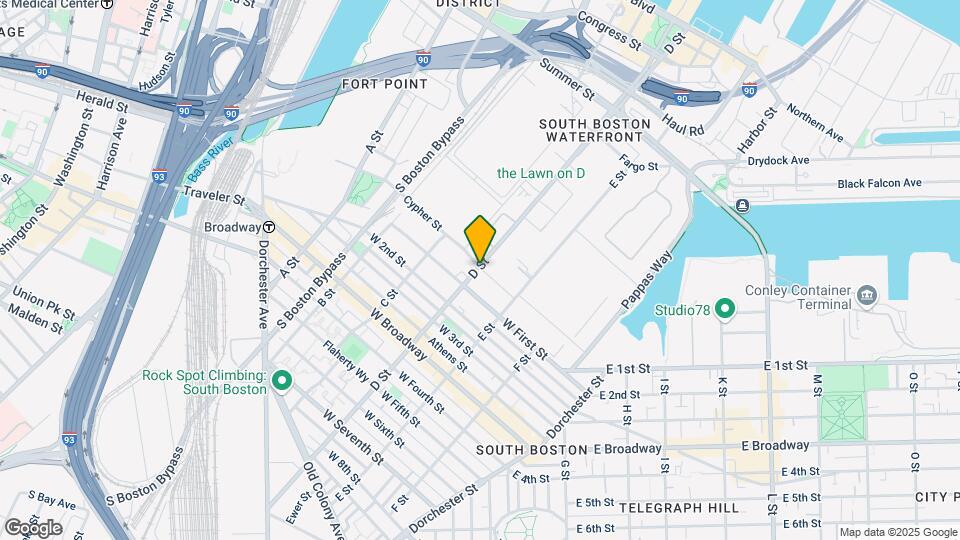 339 D St Map and Location Details