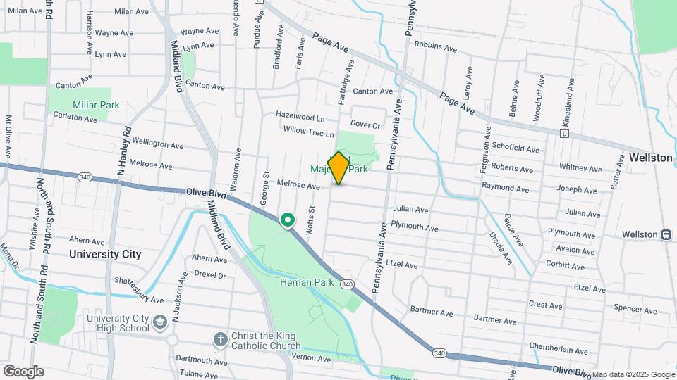 7068 Melrose Ave Map and Location Details