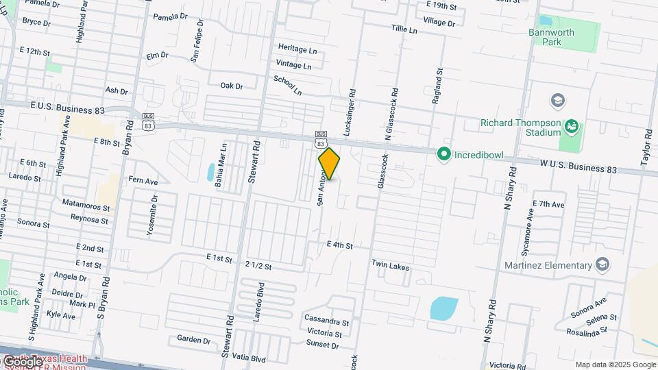 618 San Antonio Ave Mapa y Detalles de la Ubicación