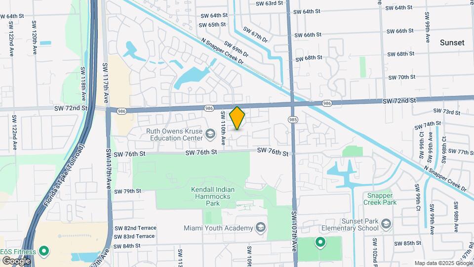 10953 SW 75th St Map and Location Details