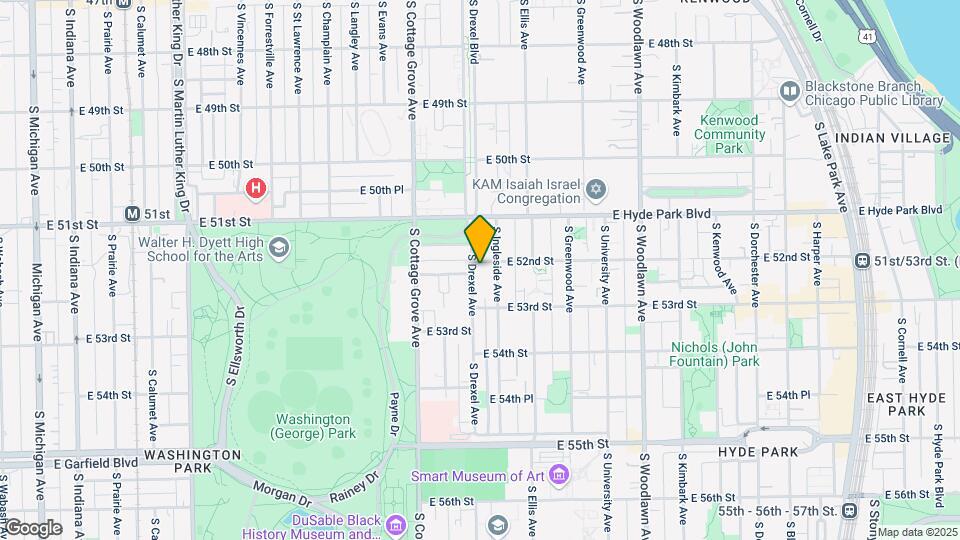 5205 S Drexel Ave, Unit N3B Map and Location Details