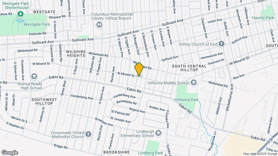 774 S Burgess Ave Map and Location Details
