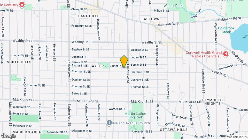 1147 Sherman St SE Map and Location Details