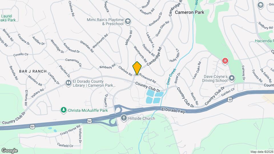 3827 Cambridge Rd Map and Location Details