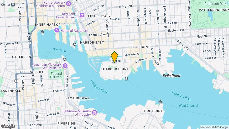1305 Dock Street Map and Location Details