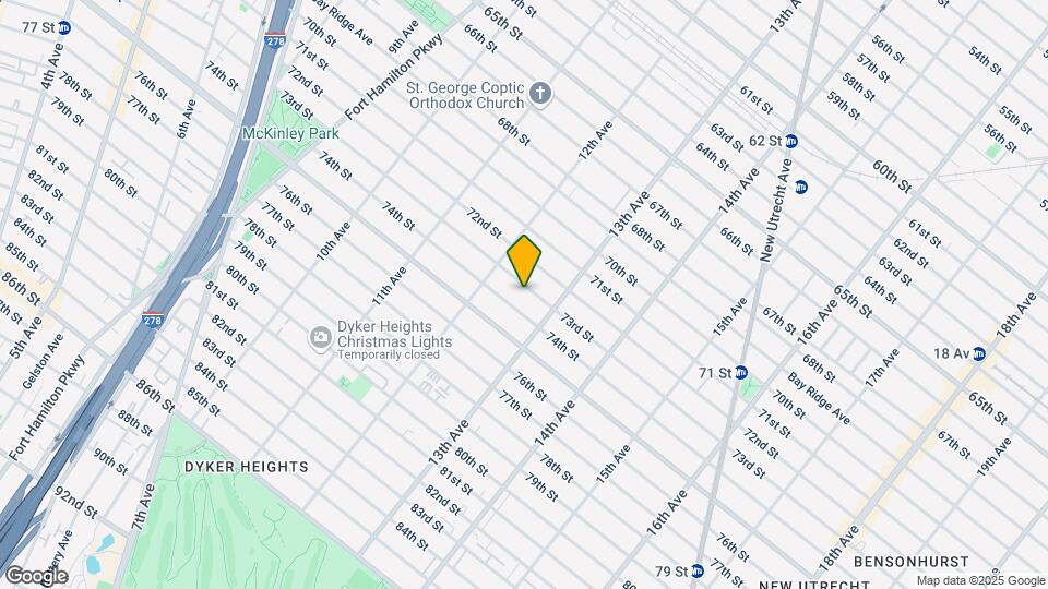 1246 73rd St Mapa y Detalles de la Ubicación