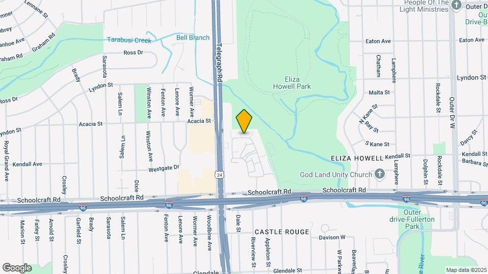 14274 Riverview St Map and Location Details