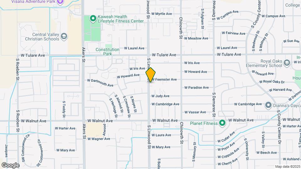 1530 S Linwood St Map and Location Details