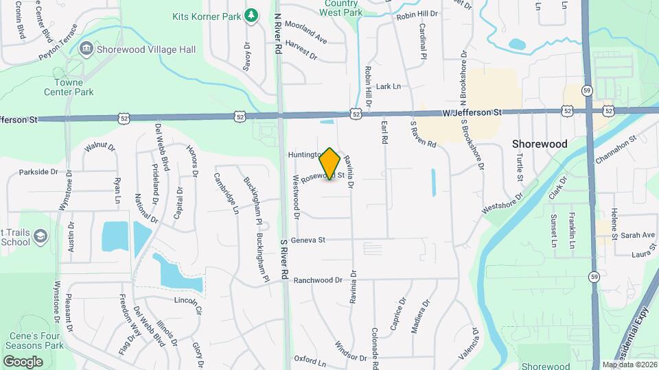 1225 Rock Run Crossings Dr Map and Location Details