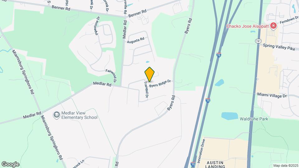 2421 Byers Ridge Dr Map and Location Details