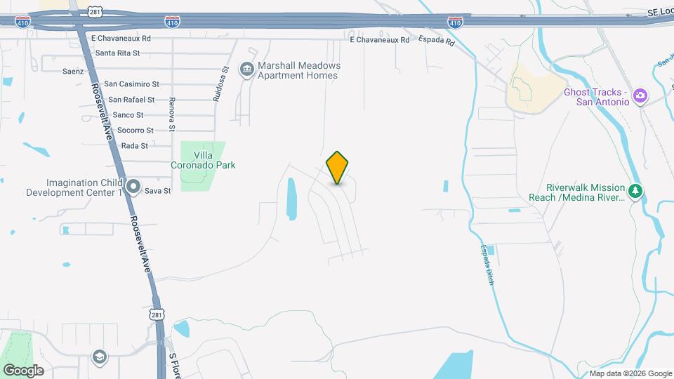 10607 Aqueduct Crk Mapa y Detalles de la Ubicación
