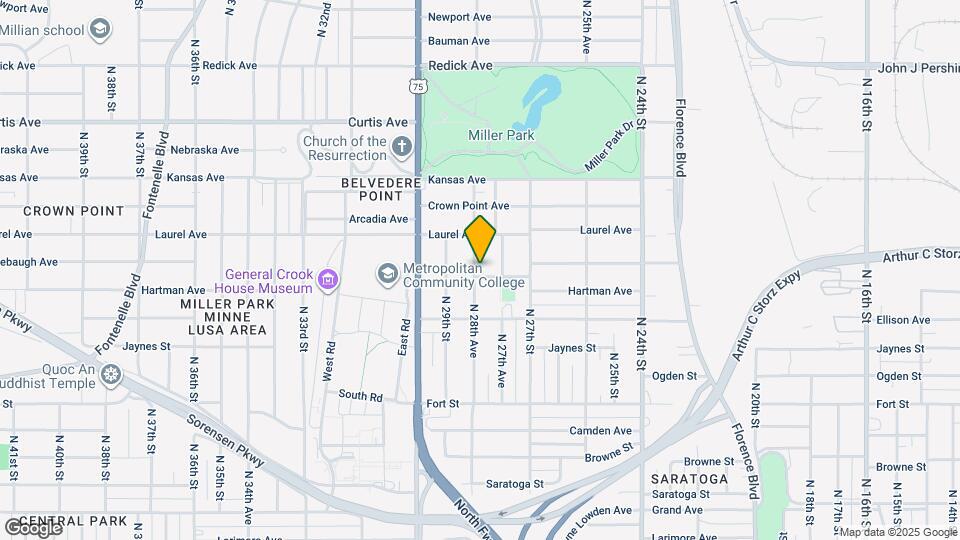 5805 N 28th Ave Mapa y Detalles de la Ubicación
