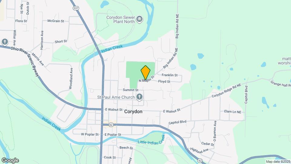 992 N Maple St Mapa y Detalles de la Ubicación