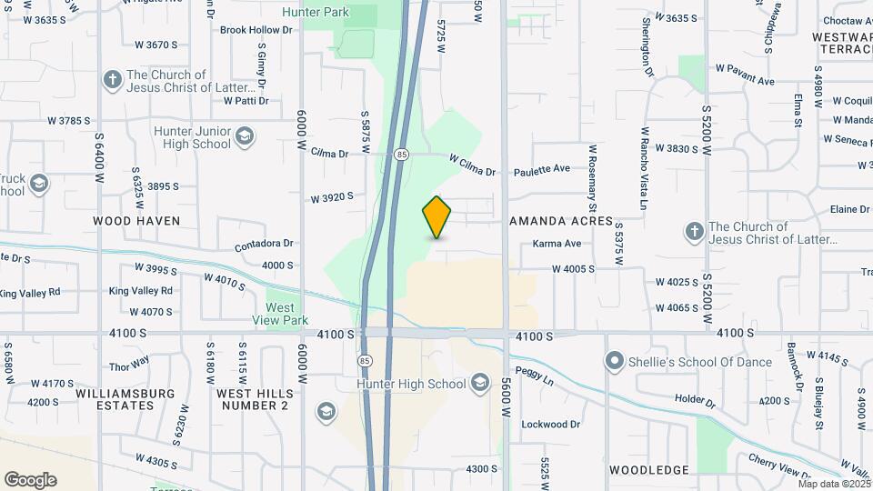 5732 W 3980 S Map and Location Details