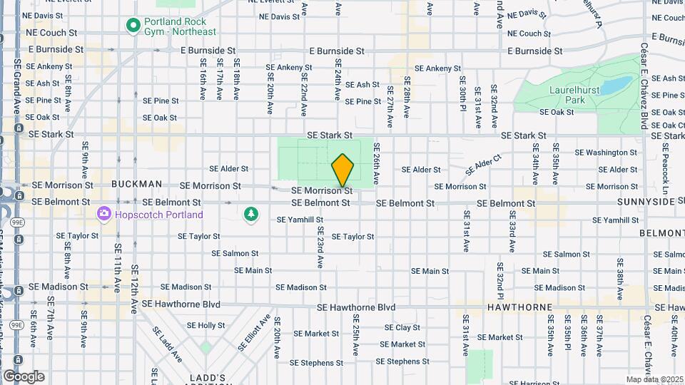 2416 SE Morrison St Map and Location Details