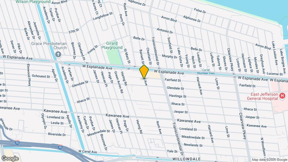 4212 Kent Ave Map and Location Details
