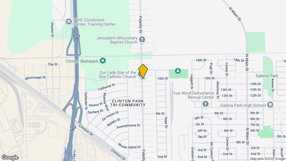 407 Calloway St Map and Location Details