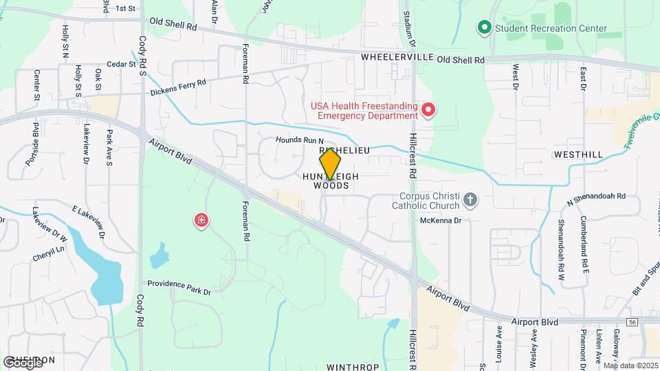 501 Huntleigh Way Map and Location Details