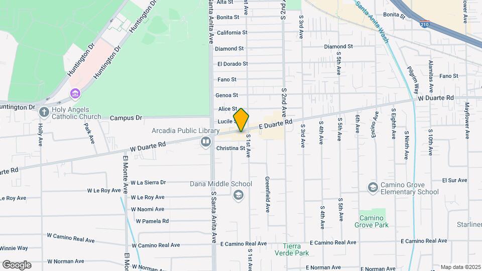 56 E Duarte Rd-Unit -301 Map and Location Details