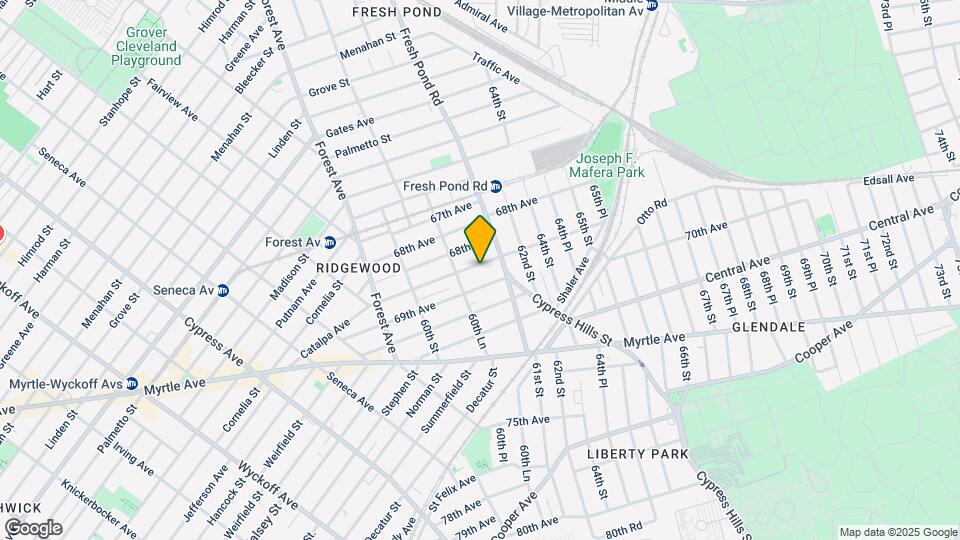 60-74 Catalpa Ave-Unit -1 Map and Location Details