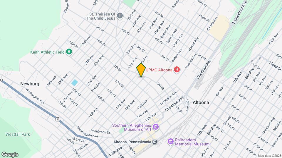 1000 17th Ave Mapa y Detalles de la Ubicación