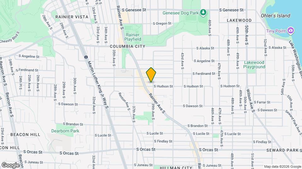 3820 S Hudson St Map and Location Details