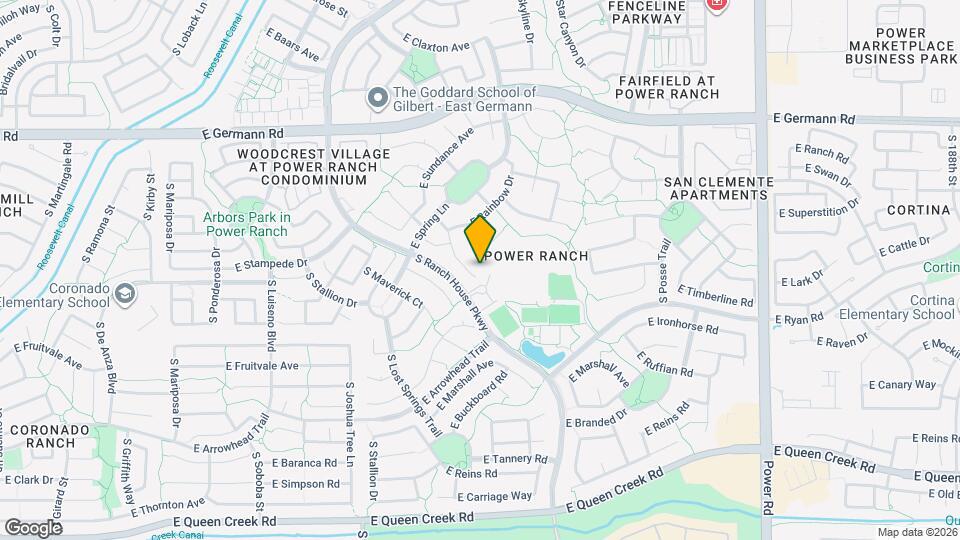 4361 S Splendor Ct Map and Location Details
