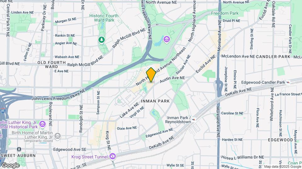 Inman Quarter Map and Location Details