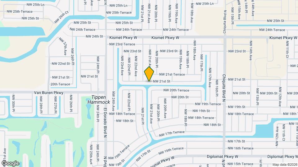 2100 NW 21st St Map and Location Details