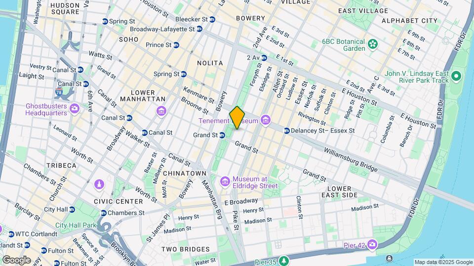 104 Forsyth St Map and Location Details