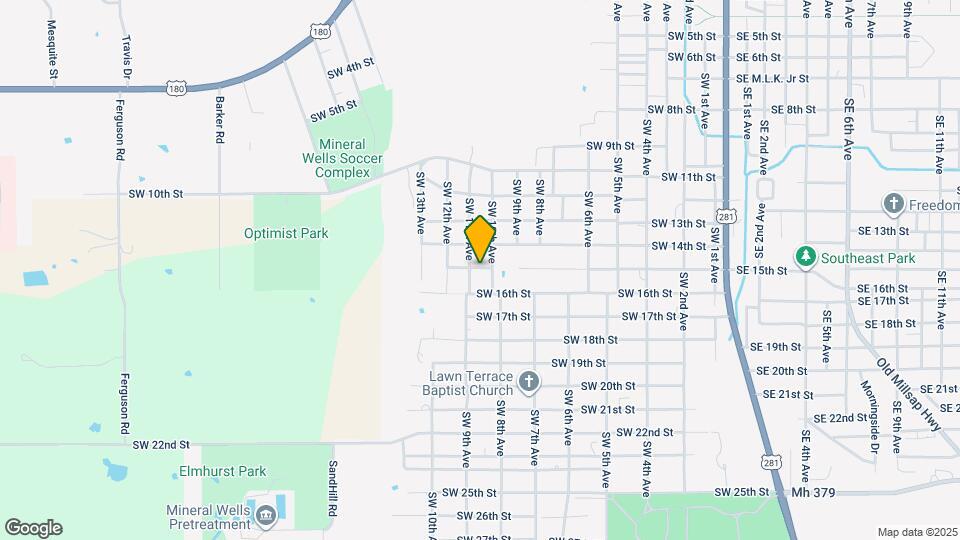 1103 SW 15th St Map and Location Details