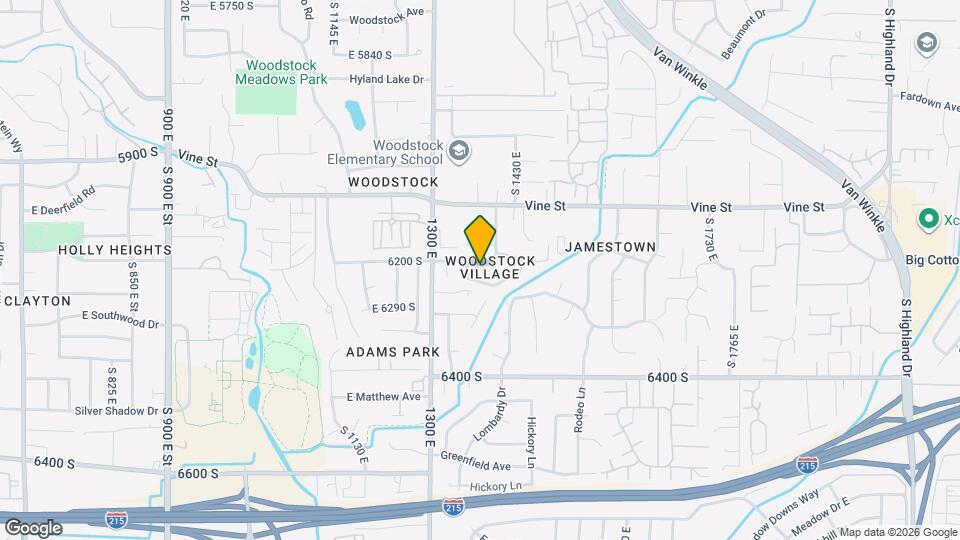 1376 Rainsborough Rd Map and Location Details