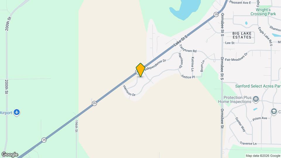 860 Independence Dr Mapa y Detalles de la Ubicación