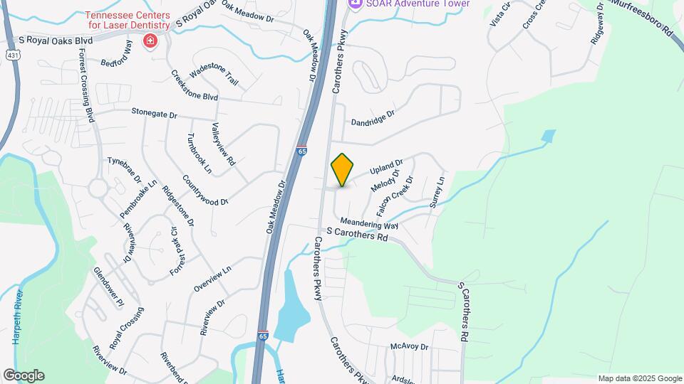 2000 Upland Dr Map and Location Details