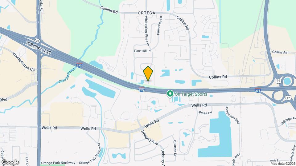 8808 Whispering Pines Dr Map and Location Details