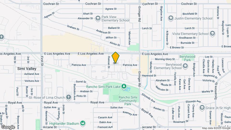 1701 Patricia Ave Map and Location Details