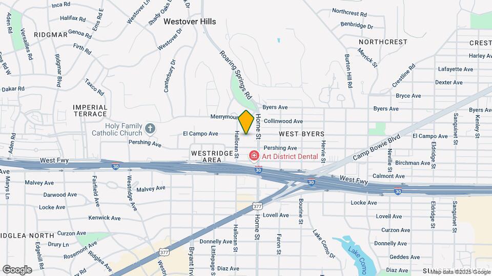 5721 El Campo Ave Map and Location Details