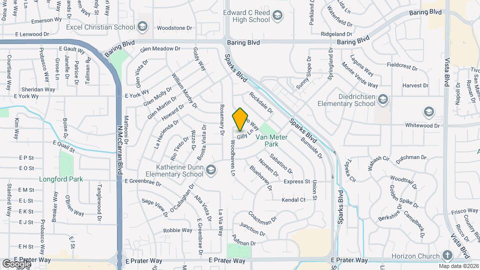 1208 Gilly Ln Map and Location Details