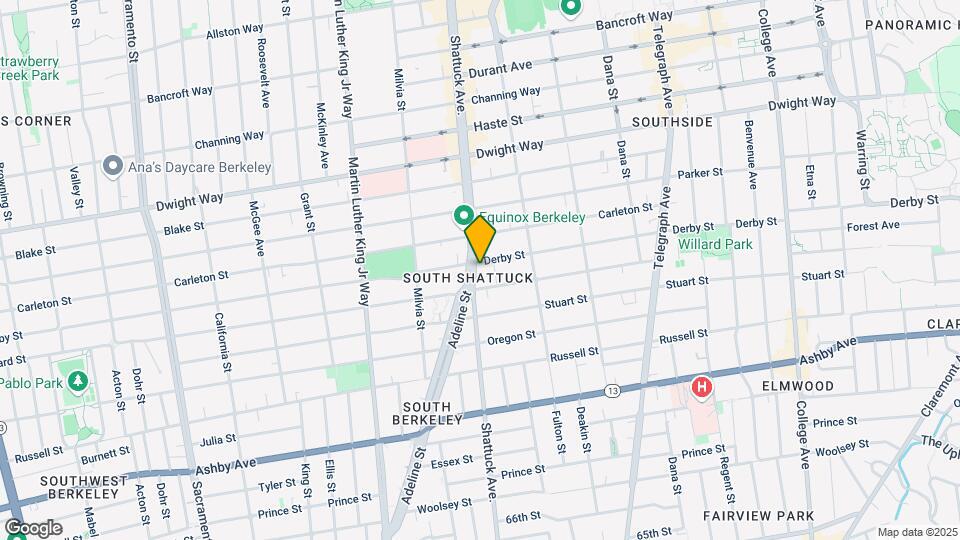 2701 Shattuck Ave. Map and Location Details