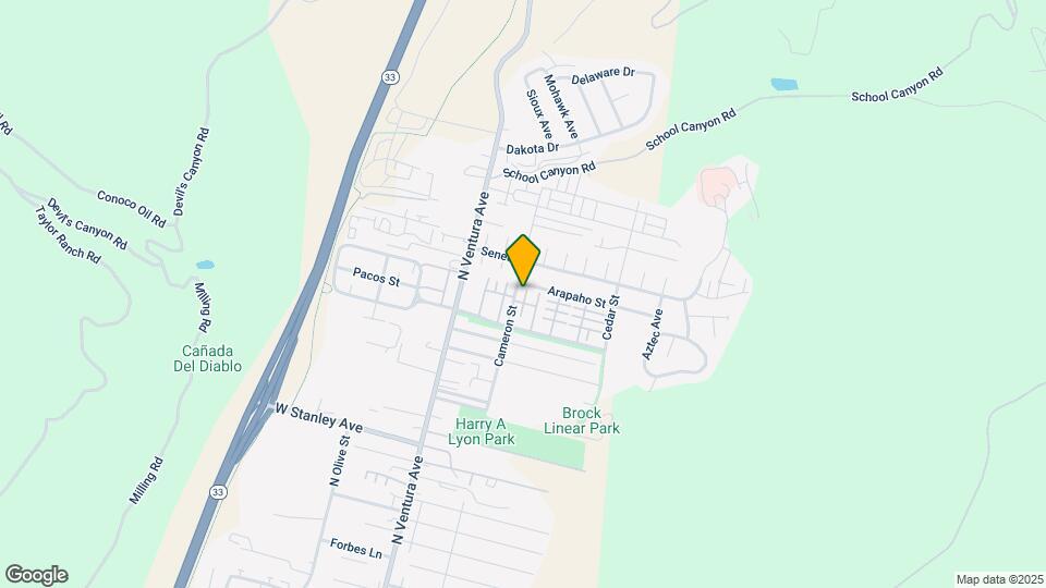 2421 Mohican Ln Map and Location Details