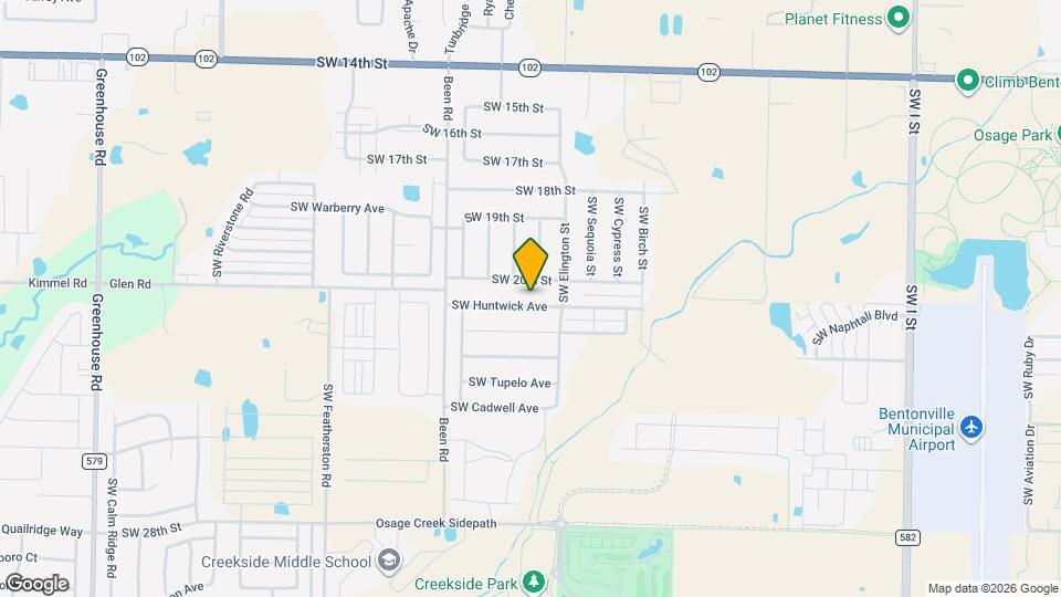 2300 SW Huntwick Ave Map and Location Details